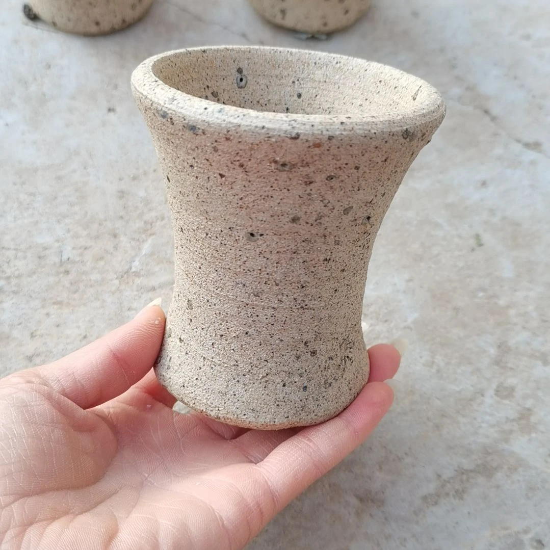 口7.5素烧炻陶盆88