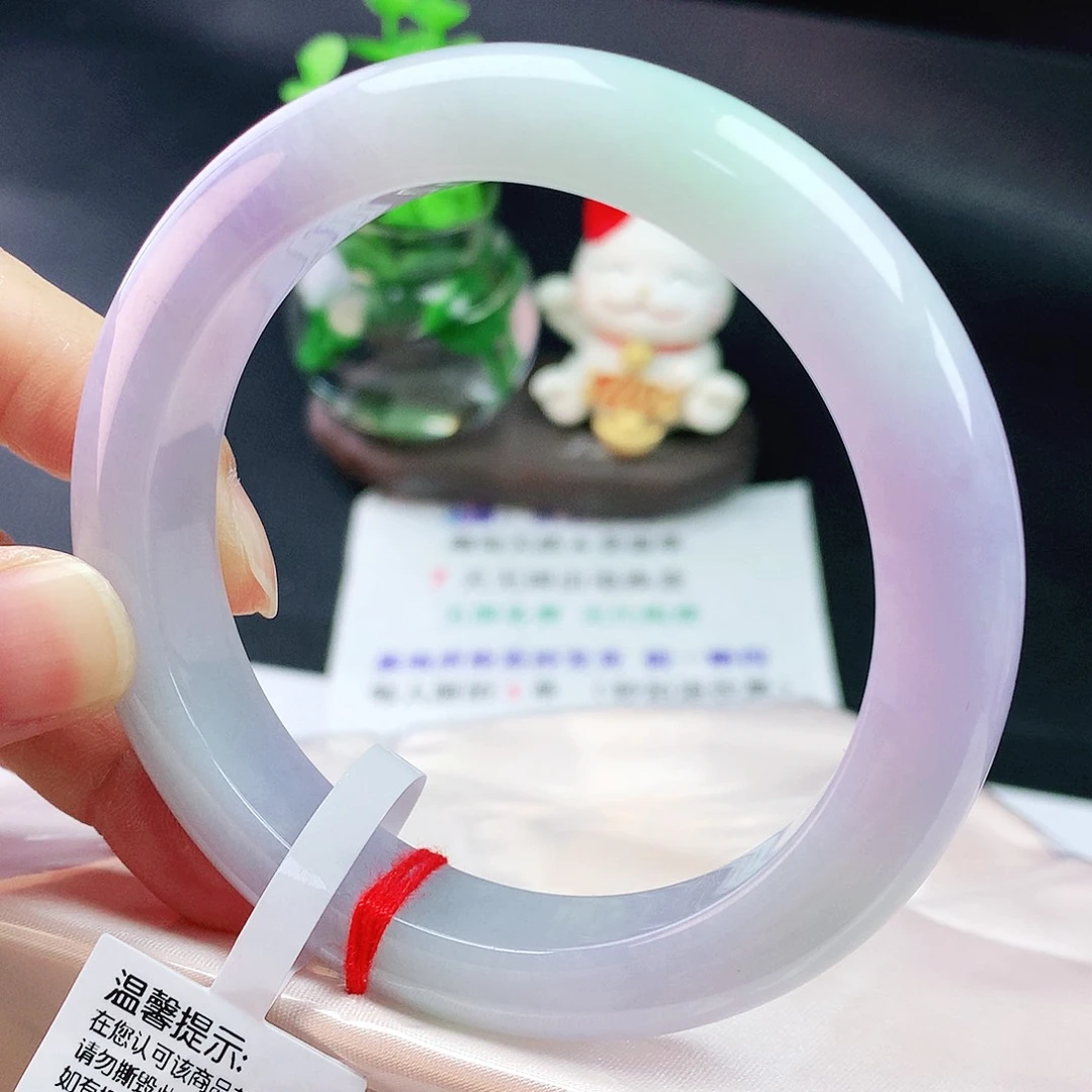 未镶嵌手镯翡翠60圈