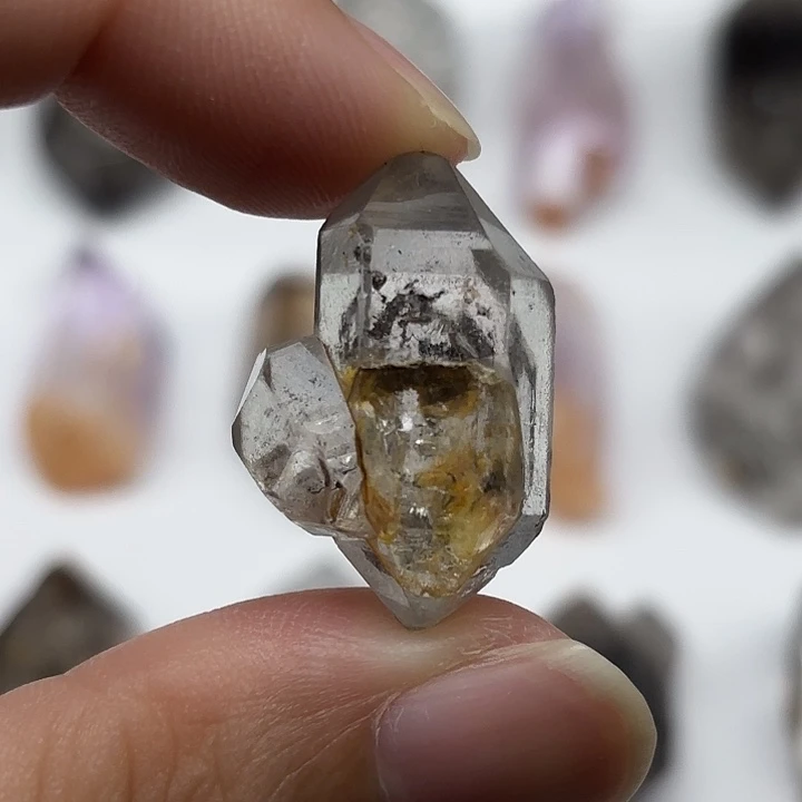 水晶颈饰未镶嵌共生闪灵钻27mm