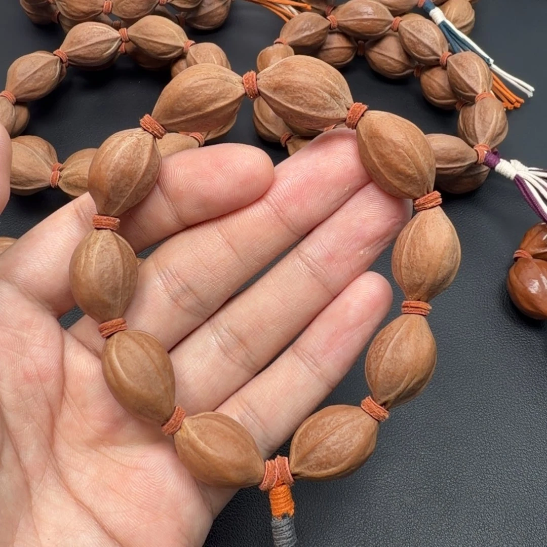 橄榄核手串16✖️25。原生态梅林铁核 小尺寸