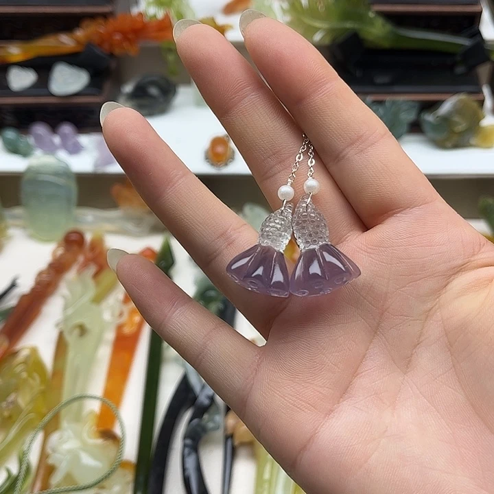 漓***ξ蛇纹石玉未镶嵌岫玉挂坠