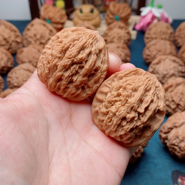 文玩核桃把件麦虎39