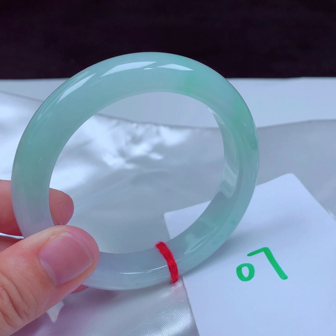 未镶嵌手镯翡翠缅甸天然A货翡翠手镯57