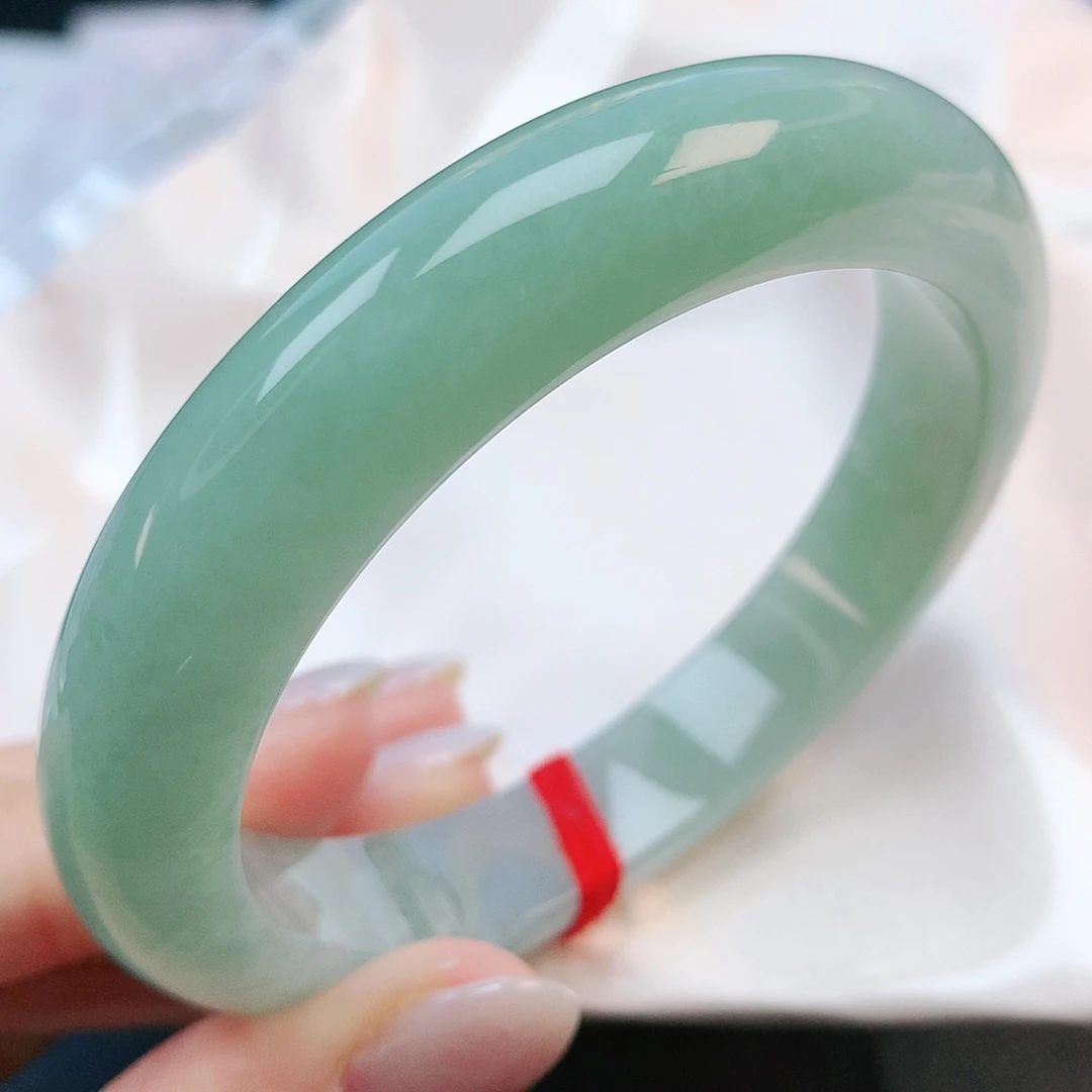 未镶嵌手镯翡翠56圈口081459