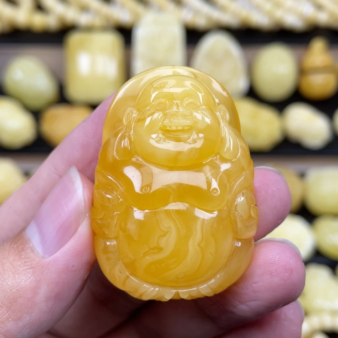 琥珀未镶嵌裸石琥珀蜜蜡
