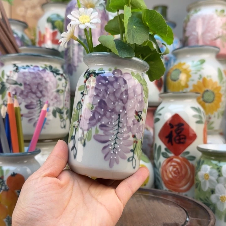 瓷片花瓶6556565665656598