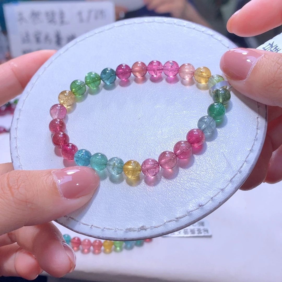 【闪购商品】未镶嵌手串碧玺6.7m