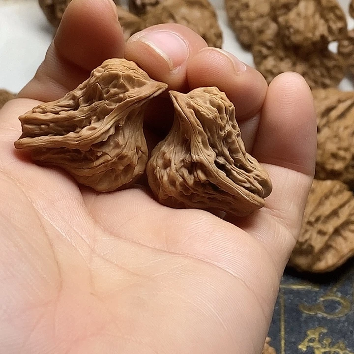桃核吊坠盘山小鸟