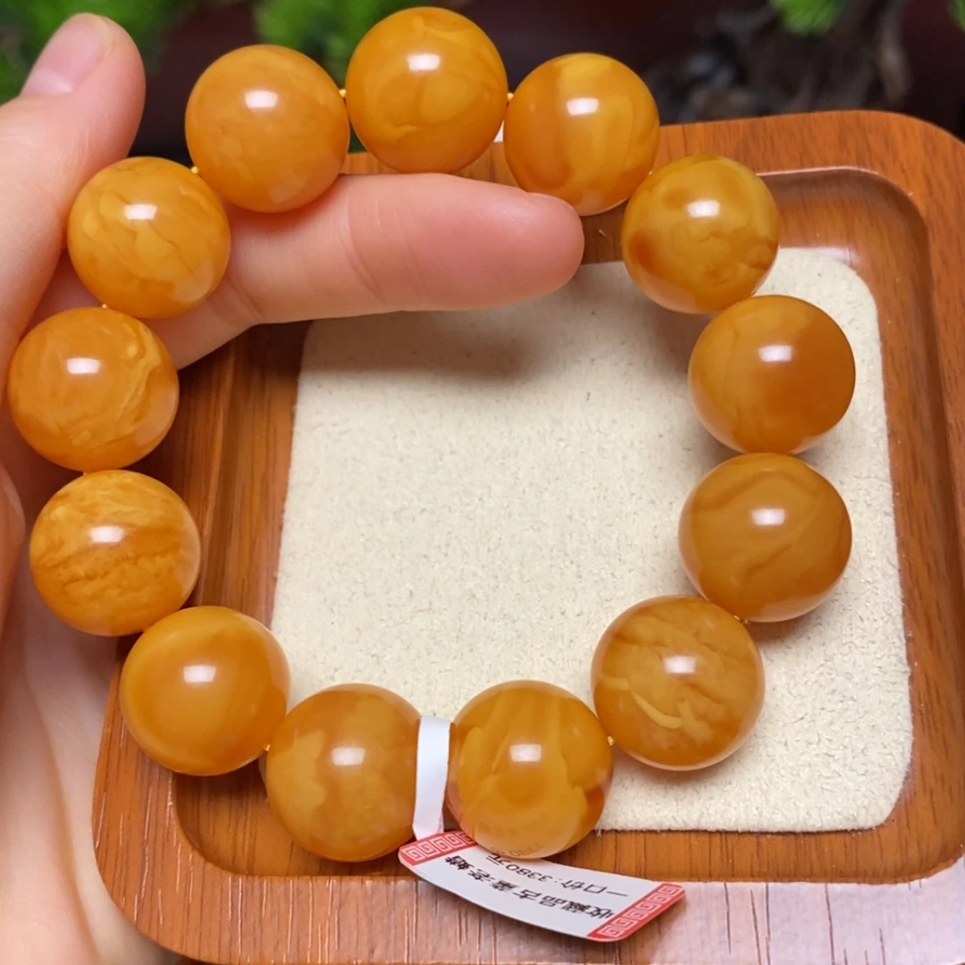 【闪购商品】未镶嵌蜜蜡手链手串