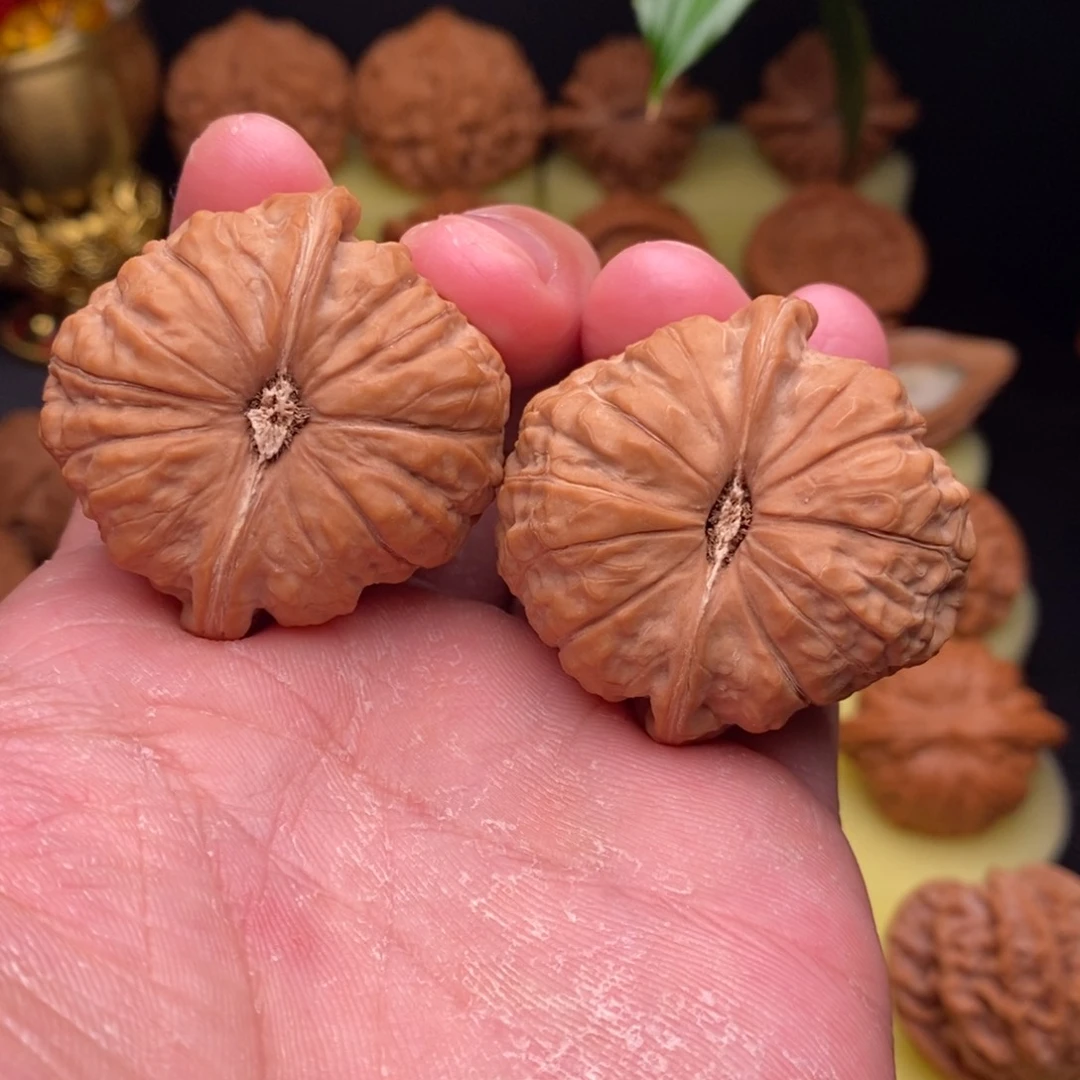 把件文玩核桃南瓜墩42尺