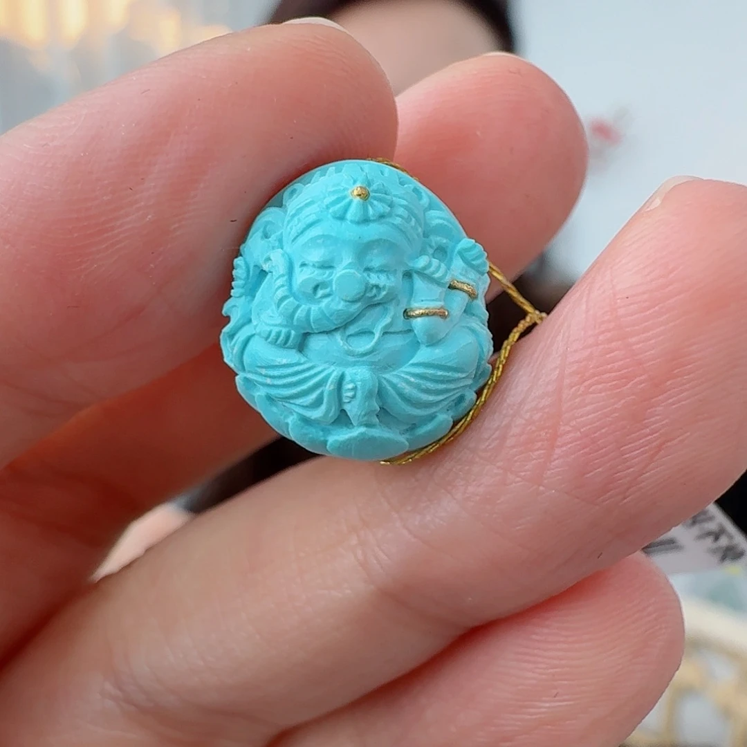 绿松石未镶嵌珠宝奇石