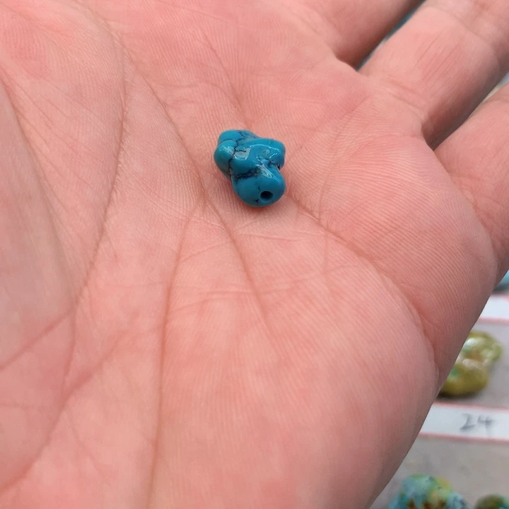 绿松石未镶嵌吊坠(不含链)
