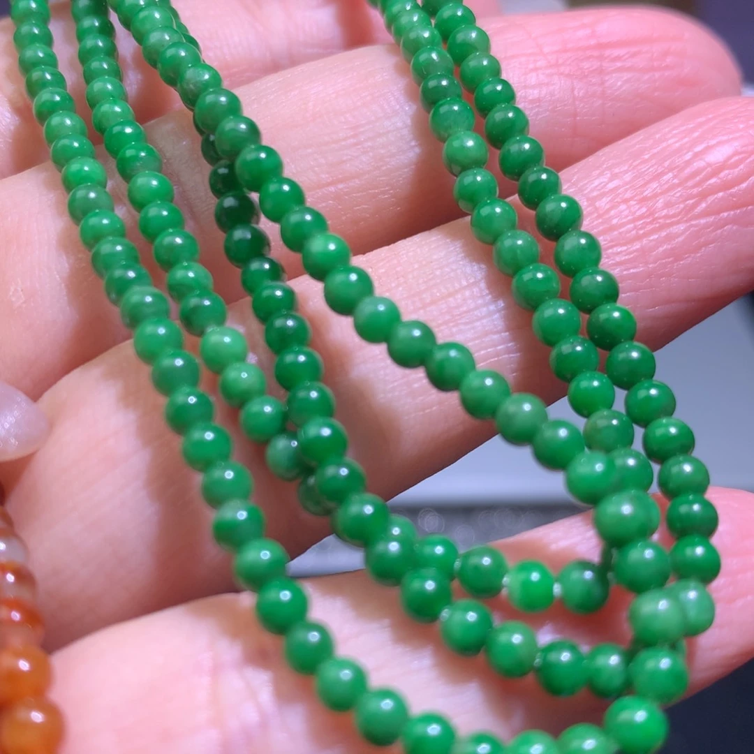 定制翡翠未镶嵌大****爱毛货