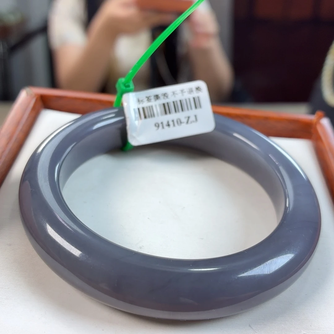 和田玉手镯未镶嵌50   54/55