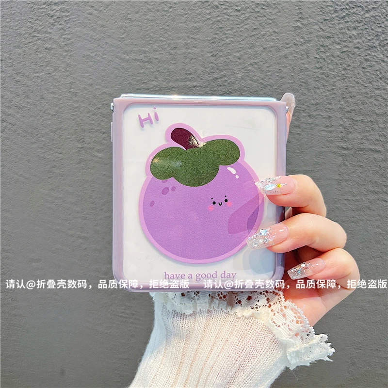 （华为novaflip系列)折叠奶油壳适用华为novaflip手机壳防摔爆款潮