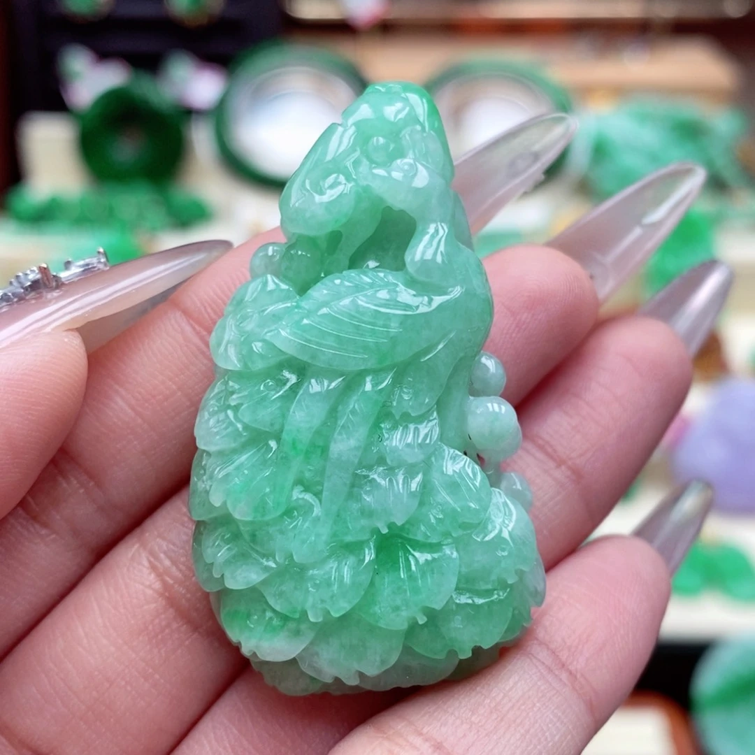 颈饰未镶嵌翡翠翡翠吊坠