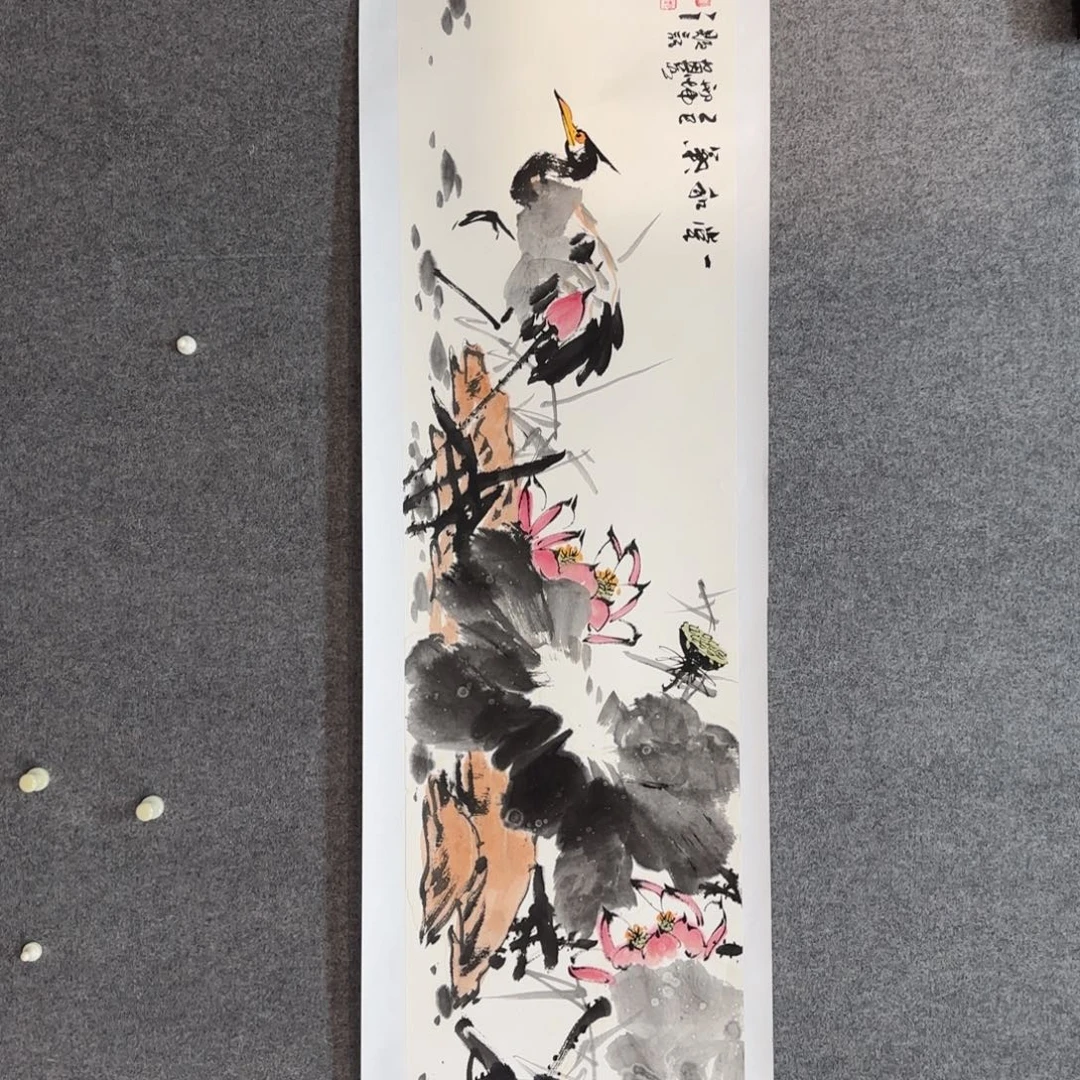 国画zz邢坤手绘作品