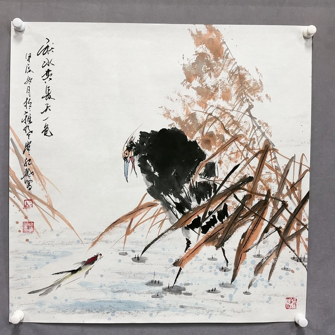 国画国画纯手绘作品请放心去藏