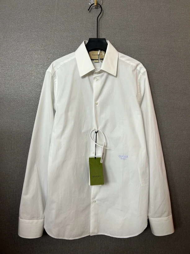 99新 GUCCI/古驰 古驰gucci白色衬衫99新