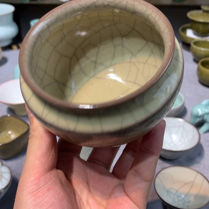 天***養龙泉青瓷手工制作