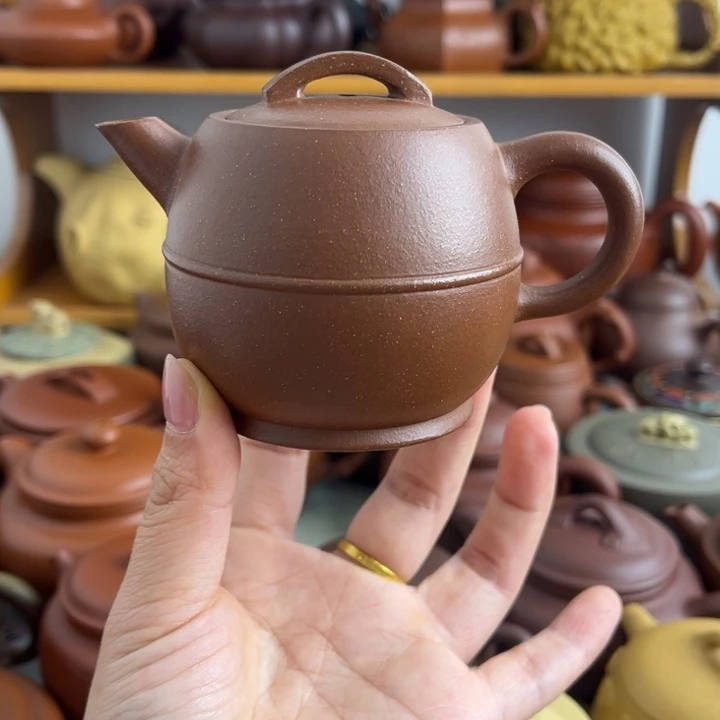 茶壶紫砂150cc降坡半手