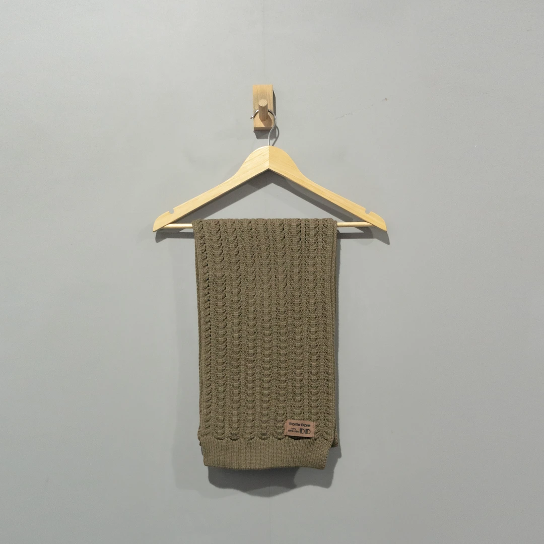 【且听风吟】WJ205文艺时尚百搭绞花围巾    170CM宽25CM