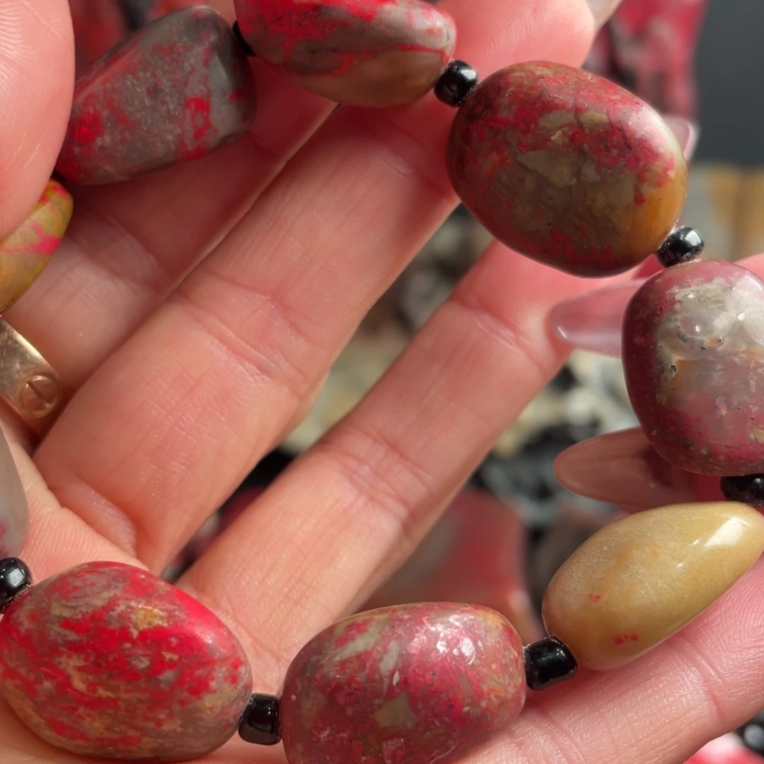 昌化鸡血石昌化鸡血石手串