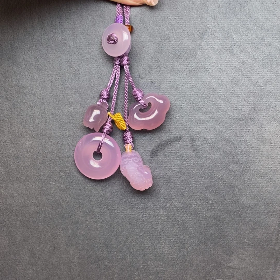 玛瑙/玉髓未镶嵌车挂