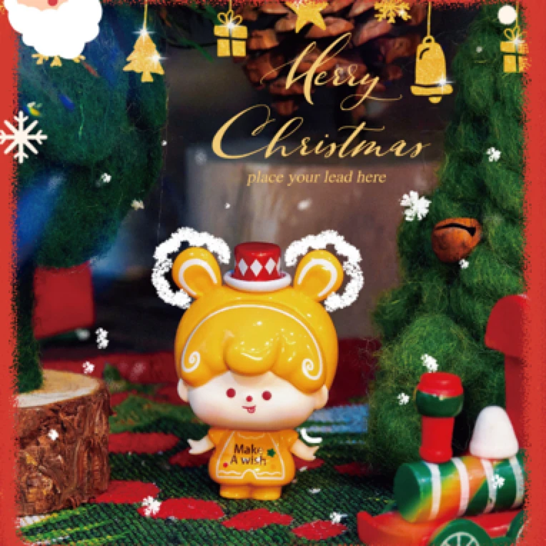 【后三位组队团单】正版三只宝潮玩圣诞munmun的奇遇萌粒手办礼物