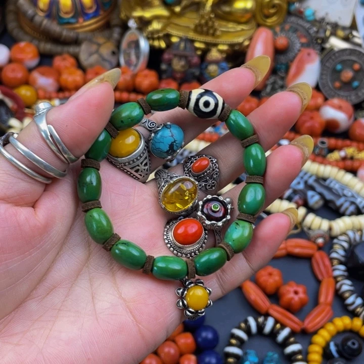 泥塑擦擦的吊坠和