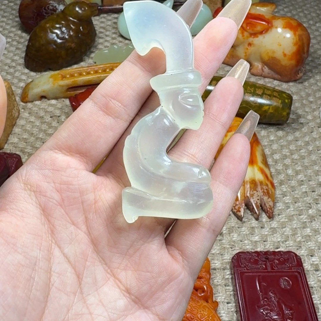 吊坠白玉菩提挂件