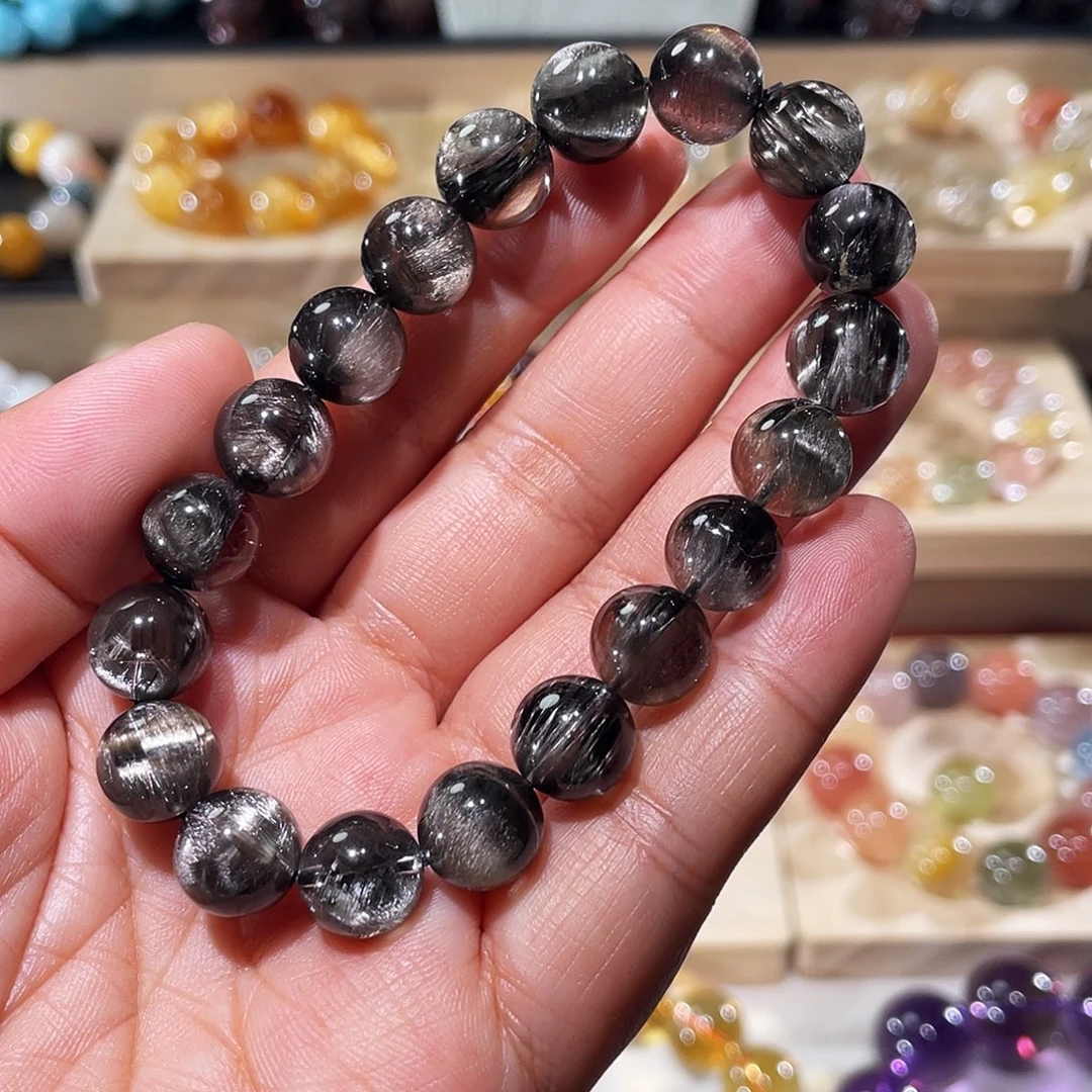 未镶嵌手链水晶银钛晶手链