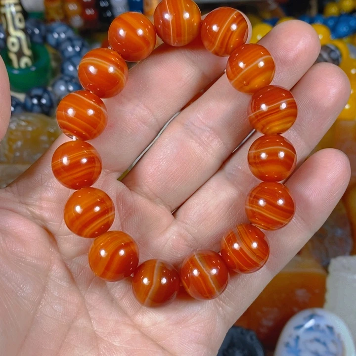 玛瑙/玉髓手链未镶嵌我*信