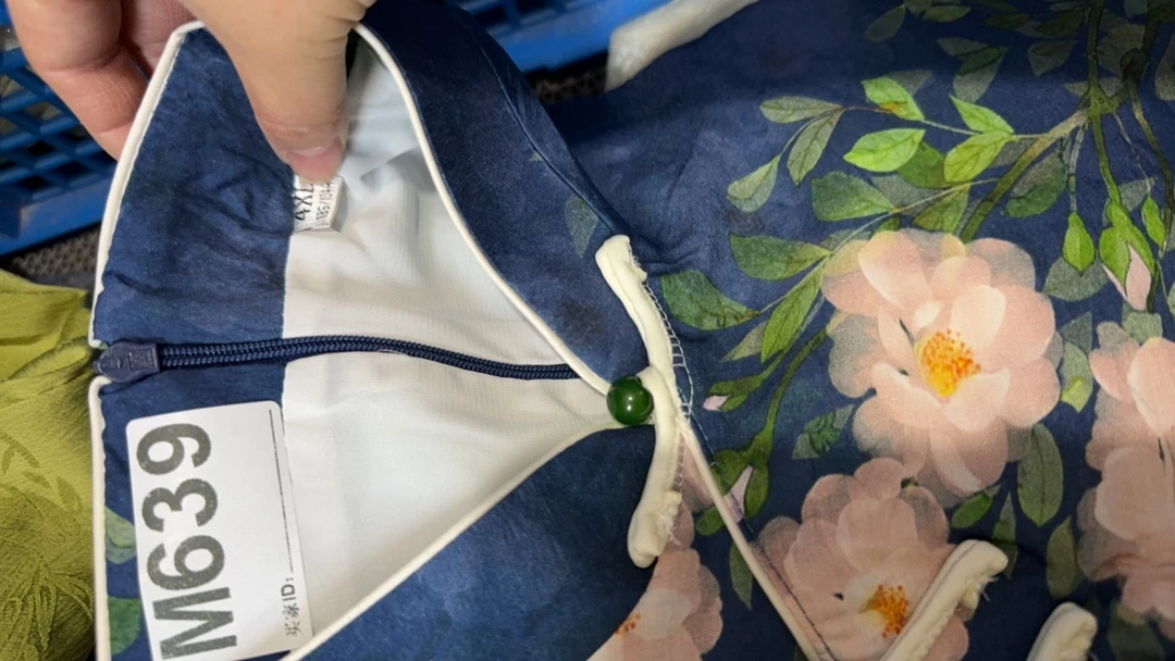 -m639-瑕------改良款旗袍