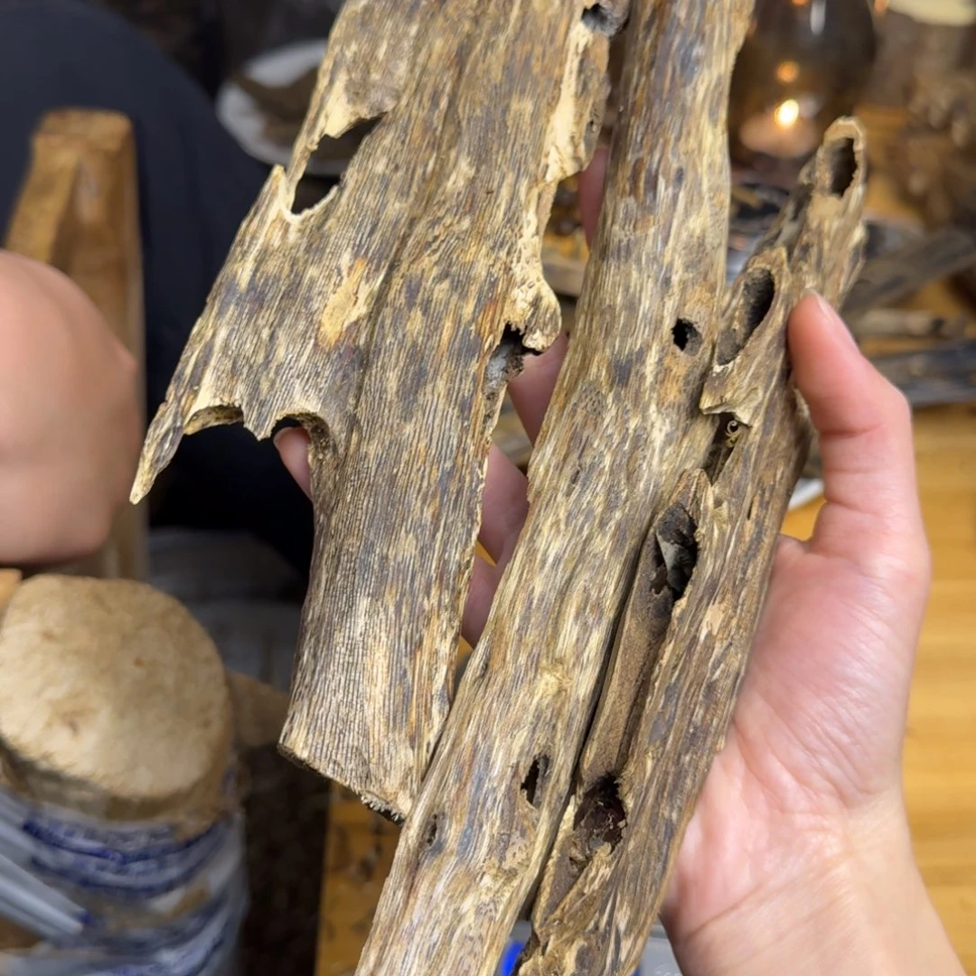 沉香沉香碎屑白棋品种块料109克