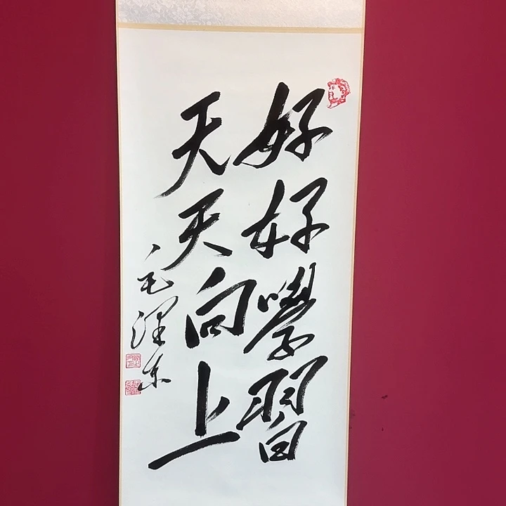 书法好好学习好好睡觉别胡思乱想哦