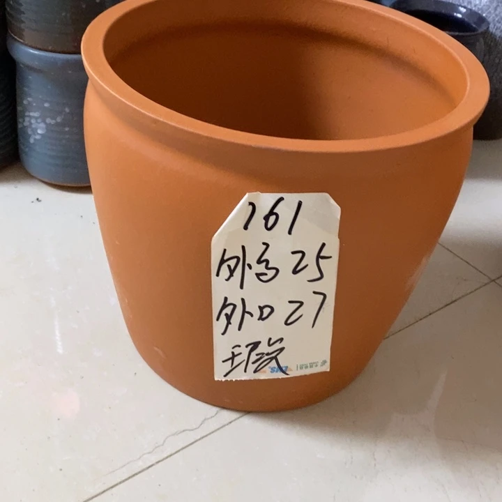 粗陶红陶绿植花盆761