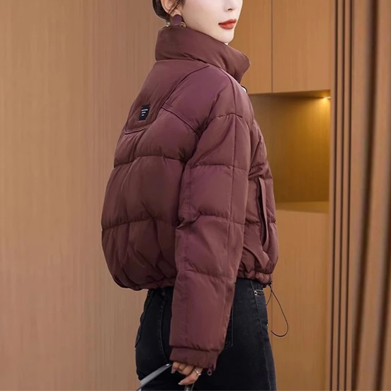 短款羽绒棉服女秋冬季2025年新款爆款时尚洋气爆款棉衣外套保暖