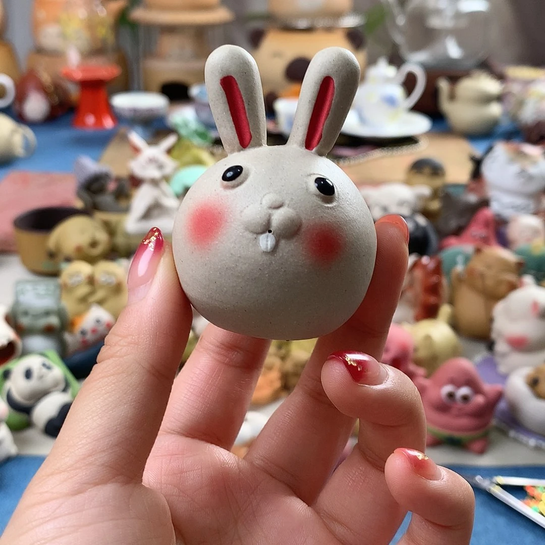 茶宠紫砂手工制作