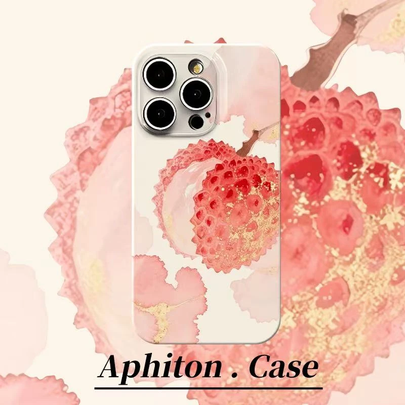 长墨长安荔枝适用苹果16Promax菲林15手机硬壳华为vivo小米14oppo