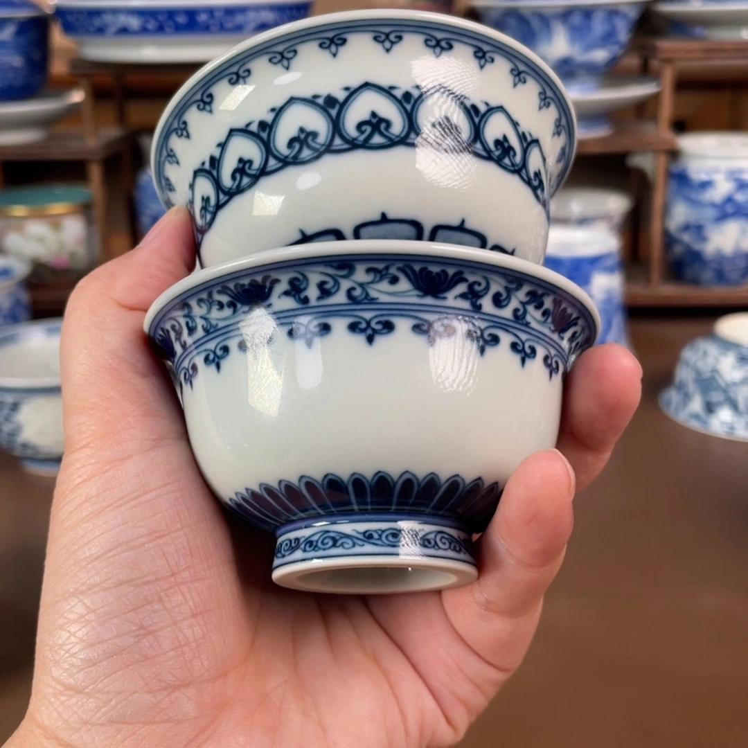 别***头景德镇陶瓷手工手绘