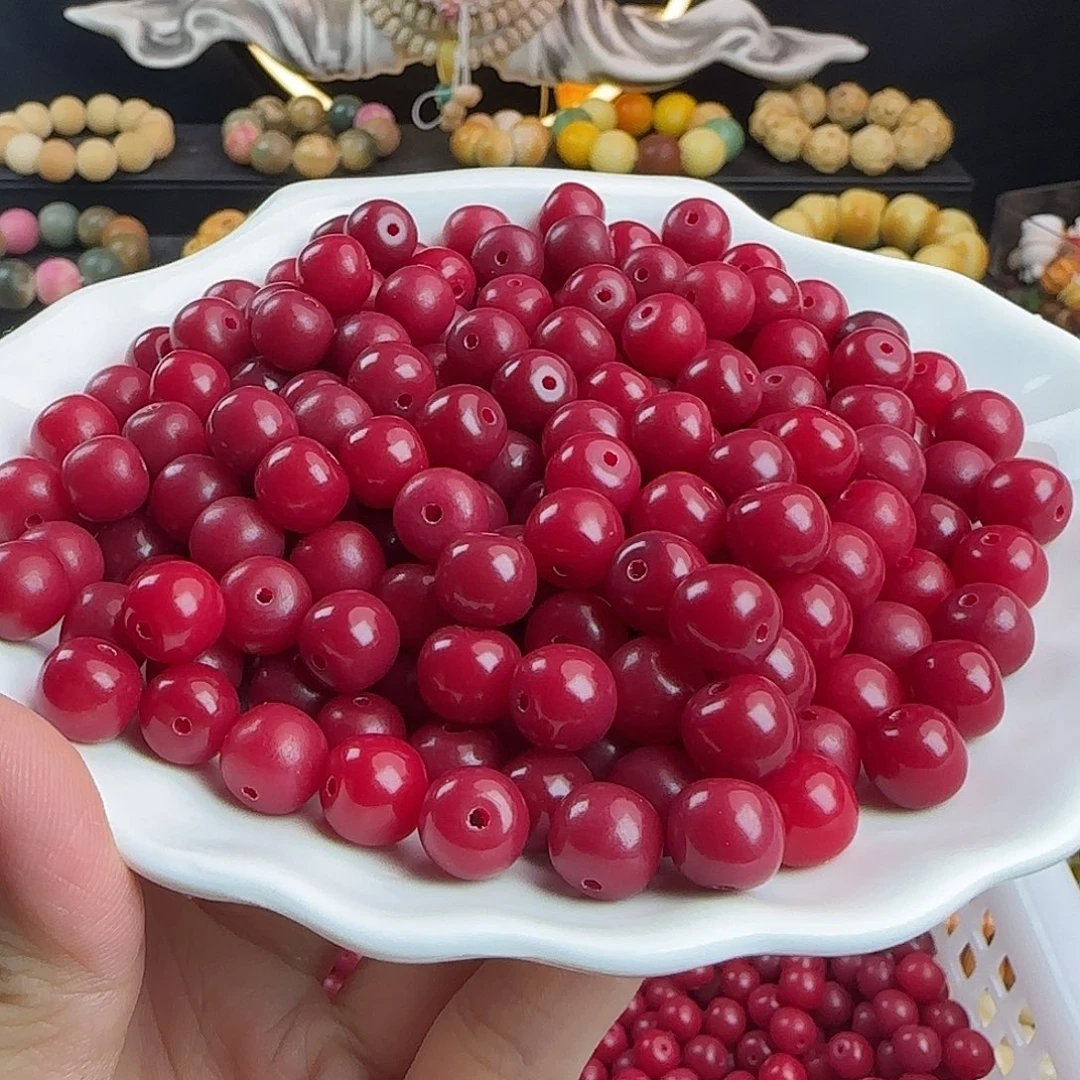 手串菩提根/象牙果卡10红色苹果桶100卡牌➕50备珠