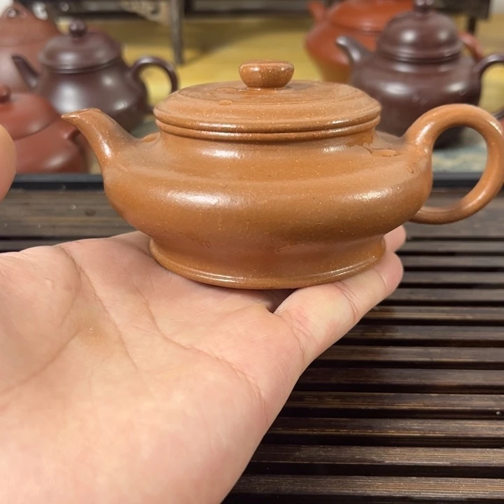 紫砂茶壶原矿紫砂半手工制作