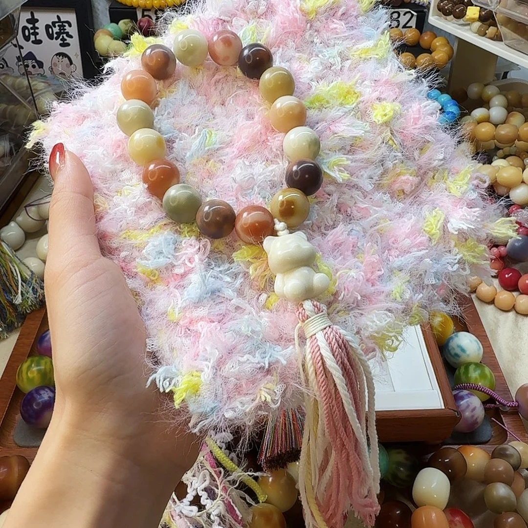 菩提根/象牙果手串14.4尺寸新品手持