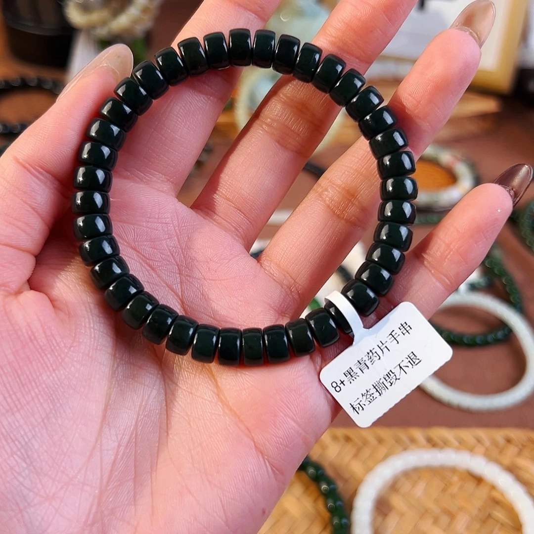 和田玉未镶嵌手串