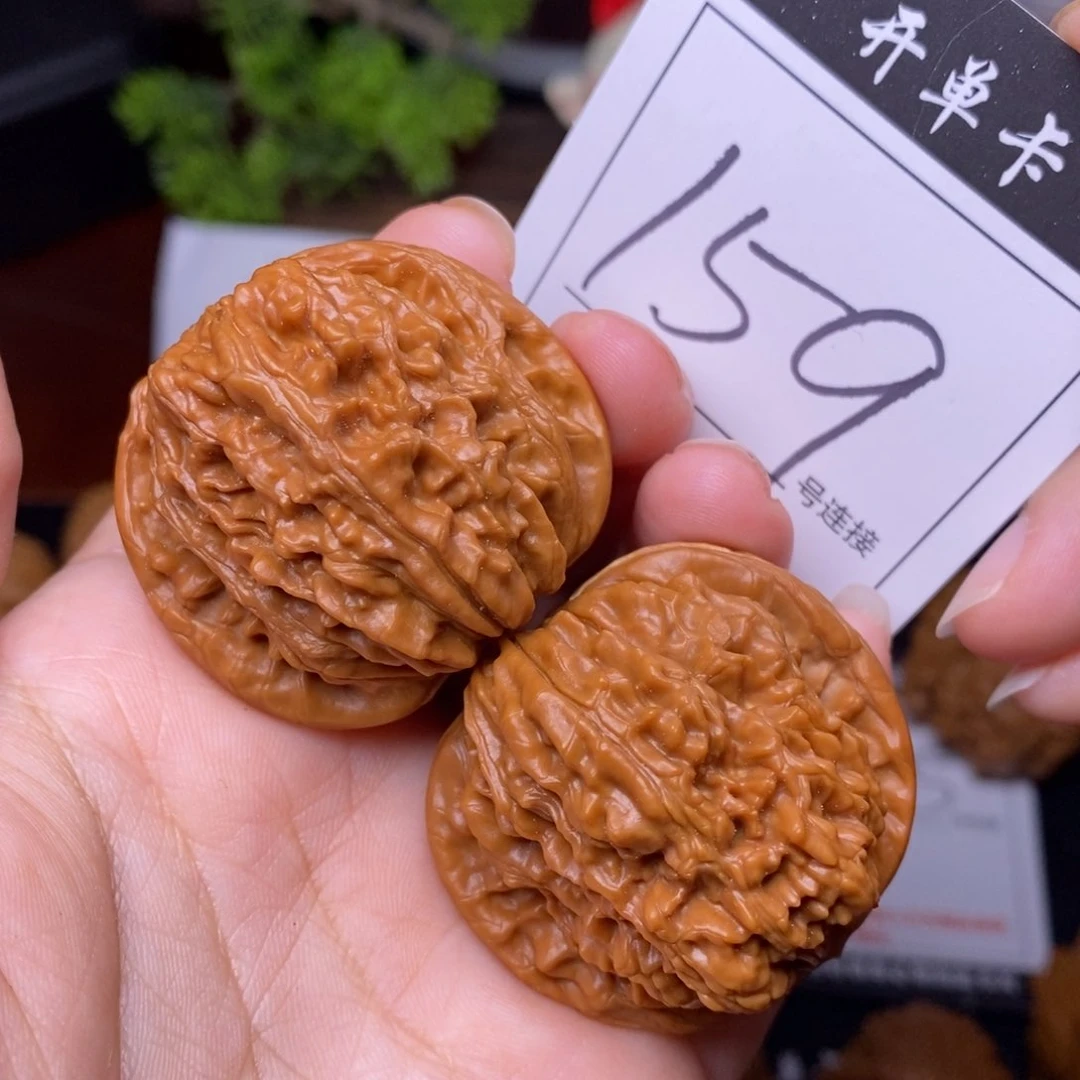 文玩核桃把件159四座楼狮子头4.0
