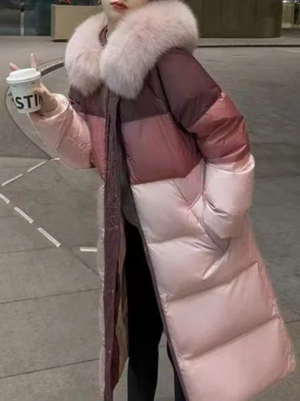 2025年新款羽绒服长款YF001