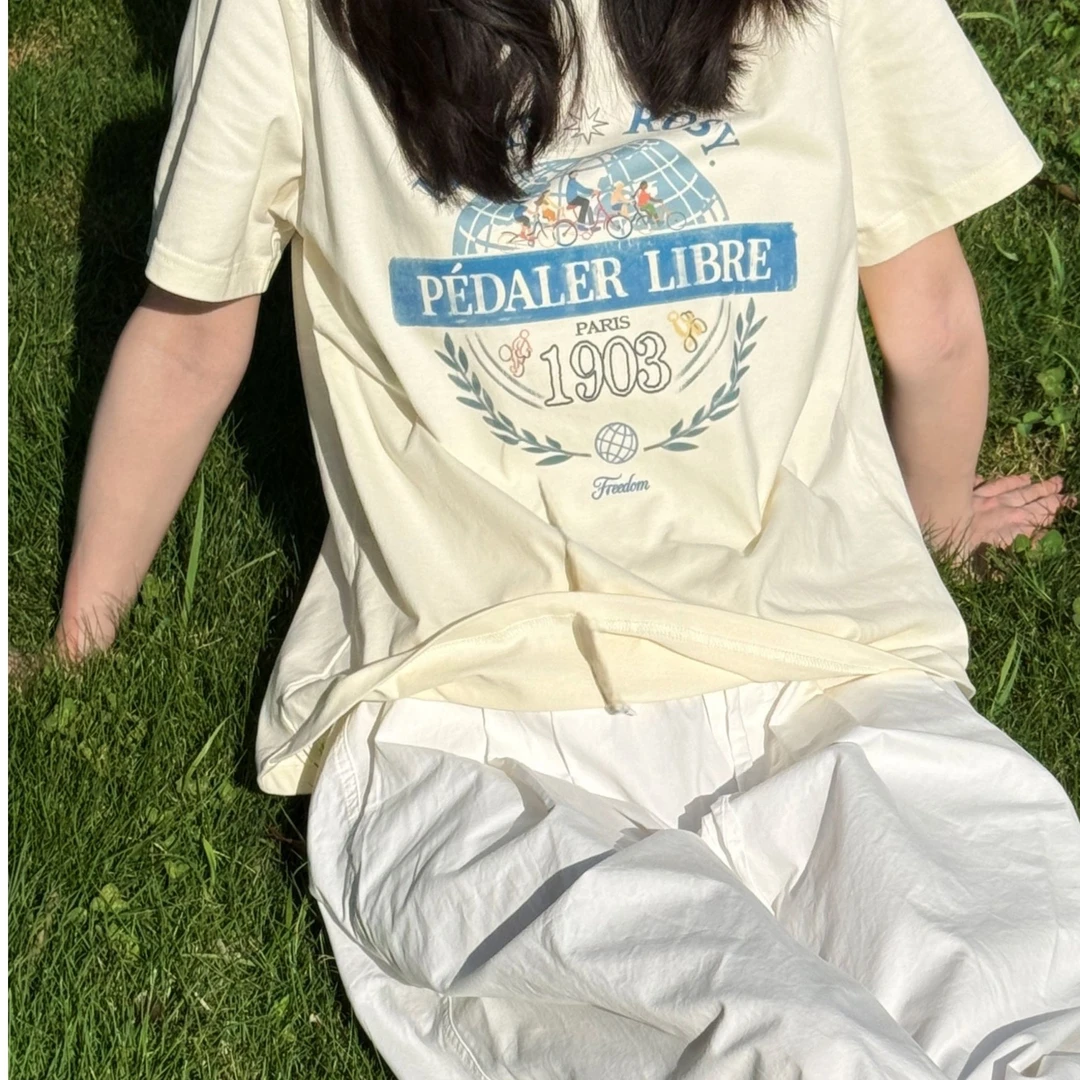 MOVIE ROSYTourtheWorldT-shirt宽松