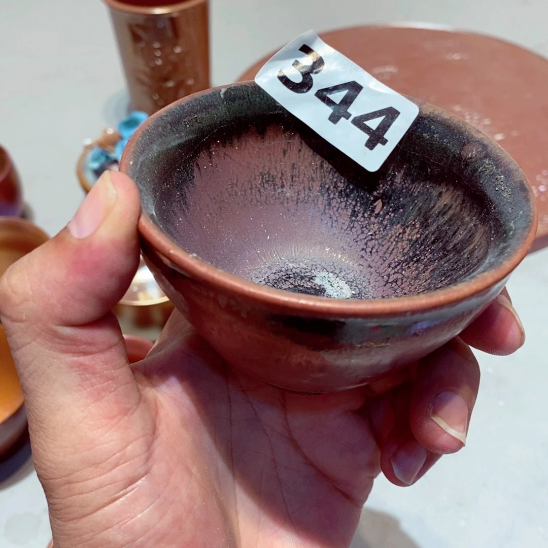 柴烧茶具陶瓷杯子