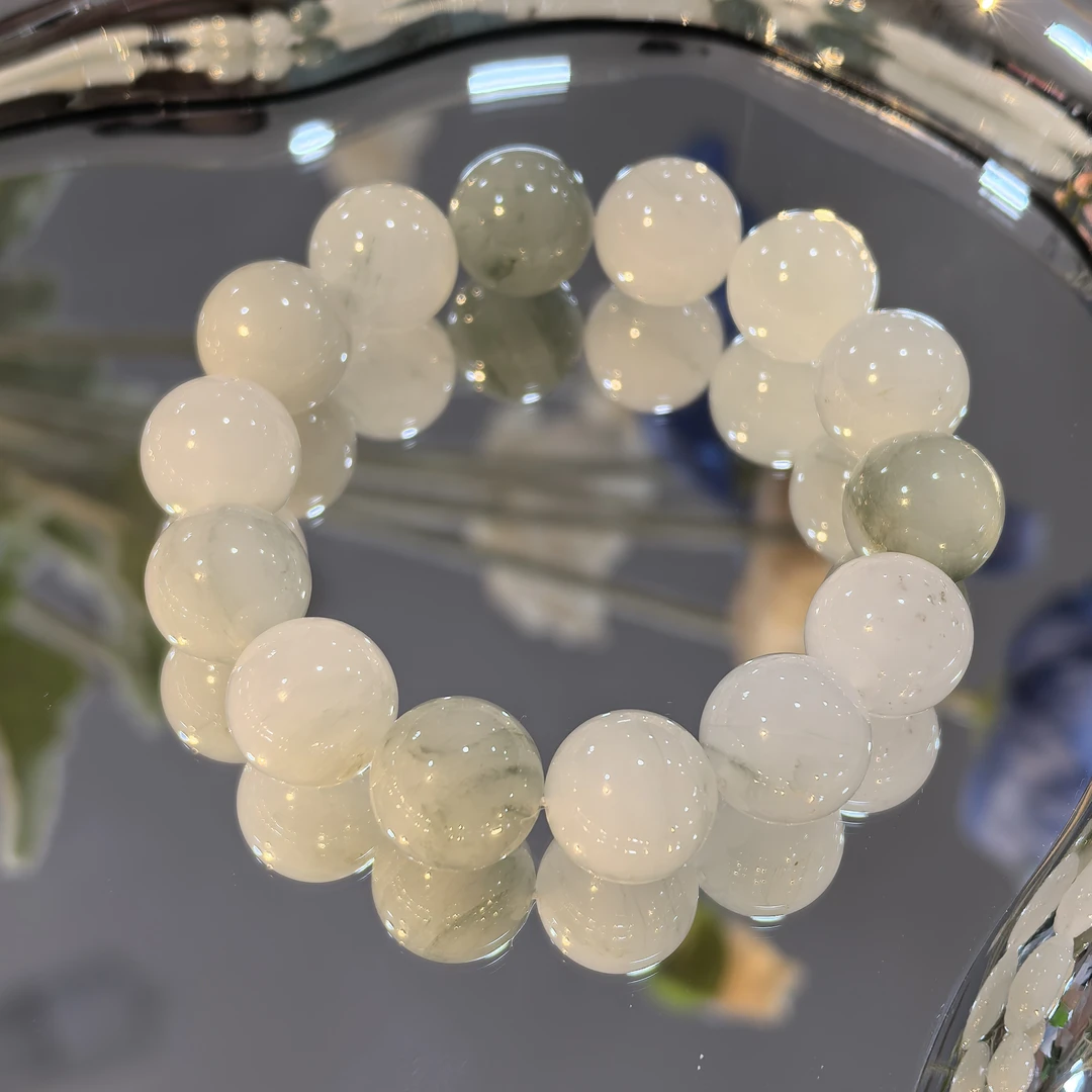 14mm天山翠国风手串飘花百搭